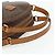 Céline Borsa CELINE Macadam Canvas PVC Pelle Marrone Oro Auth ka4353 D'oro - vista 7