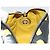 Borsa a Spalla con Catena PRADA in Pelle Nera Gialla Auth ka4328M Nero Giallo - vista 21