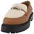 Hermès HERMES Kelly Cintura Mocassini Scarpe Pelle Marrone Argento Auth BA12632V - vista 20
