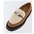 Hermès HERMES Kelly Cintura Mocassini Scarpe Pelle Marrone Argento Auth BA12632V - vista 24