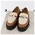 Hermès HERMES Kelly Cintura Mocassini Scarpe Pelle Marrone Argento Auth BA12632V - vista 38