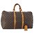 LOUIS VUITTON Borsa Boston Monogram Keepall 50 M41426 LV Auth bs34609 Monogramma