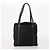 Borsa a Spalla Salvatore Ferragamo Tela Pelle 2 Set Nero Auth BA12171 - vista 3