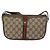 Borsa GUCCI GG Supreme Web Sherry Line PVC Beige Oro 89 02 054 Auth ep14529 D'oro - vista 13
