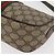 Borsa GUCCI GG Supreme Web Sherry Line PVC Beige Oro 89 02 054 Auth ep14529 D'oro - vista 15