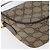 Borsa GUCCI GG Supreme Web Sherry Line PVC Beige Oro 89 02 054 Auth ep14529 D'oro - vista 16