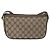 Borsa GUCCI GG Supreme Web Sherry Line PVC Beige Oro 89 02 054 Auth ep14529 D'oro - vista 2