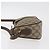 Borsa GUCCI GG Supreme Web Sherry Line PVC Beige Oro 89 02 054 Auth ep14529 D'oro - vista 4