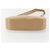 Borsa a Spalla Salvatore Ferragamo Gancini in Pelle Beige Oro Auth hk3706 - vista 5