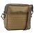 Borsa a Spalla FENDI Zucchino Canvas Beige Auth 180076