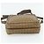 Borsa a Spalla FENDI Zucchino Canvas Beige Auth 180076 - vista 5