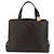 Borsa a mano BURBERRY in pelle marrone oro Auth 179281A D'oro - vista 13