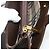 Borsa a mano BURBERRY in pelle marrone oro Auth 179281A D'oro - vista 21