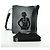 Borsa a Spalla CHANEL Coco Mademoiselle in Pelle Nera con CC Argentato Autentica 178522SAM Nero Argento - vista 12