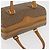 Borsa GUCCI Micro GG Supreme in PVC Beige Oro 002 115 0165 Auth 179378 D'oro - vista 6
