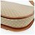 Céline Borsa a Spalla CELINE Macadam Canvas PVC Beige Oro Auth 179759 D'oro - vista 16
