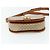 Céline Borsa a Spalla CELINE Macadam Canvas PVC Beige Oro Auth 179759 D'oro - vista 5