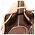 Borsa a Spalla Christian Dior Honeycomb Canvas PVC Beige Oro Auth 180032 D'oro - vista 18