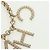 Bracciale CHANEL Logo metallo Champagne Gold CC Auth 178800SM D'oro - vista 10