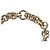 Bracciale CHANEL Logo metallo Champagne Gold CC Auth 178800SM D'oro - vista 5