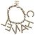Bracciale CHANEL Logo metallo Champagne Gold CC Auth 178800SM D'oro - vista 7