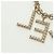 Bracciale CHANEL Logo metallo Champagne Gold CC Auth 178800SM D'oro - vista 8