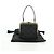 Céline CELINE Triomphe Macadam Canvas Mini Vanity Case PVC Leather Black Auth 179589M Nero D'oro - vista 12