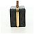 Céline CELINE Triomphe Macadam Canvas Mini Vanity Case PVC Leather Black Auth 179589M Nero D'oro - vista 4