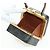 Céline CELINE Triomphe Macadam Canvas Mini Vanity Case PVC Leather Black Auth 179589M Nero D'oro - vista 9