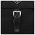 Borsa a tracolla PRADA Nylon Nero Argento Auth 180187 - vista 8