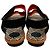 Sandali Dries van Noten in scamosciato arancione / ruggine e tela a righe - vista 5
