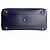 Burberry Sac cabas Banner Medium en cuir à motif vichy Archive Beige Bleu Marine - vue 3
