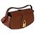 Céline Clutch Tabou con tracolla in pelle di vitello liscia marrone Celine - vista 4