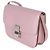 Céline Borsa Celine Small Box in pelle di vitello testurizzata rosa - vista 3