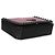 Prada Black Pink Calfskin Glace Studded Chain Flap Negro Rosa - vista 7