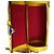 Borsa a tracolla Louis Vuitton Yellow Epi Papillon Trunk Giallo - vista 5