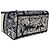 Christian Dior Navy Canvas Toile De Jouy Ricamato Medium Lady D-Lite Blu - vista 7