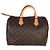Louis Vuitton Monogram Canvas Speedy 30 Marrone - vista 2