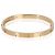 Bracciale Love Cartier in oro giallo e diamanti, modello Medium - vista 4