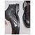 Scarpe Oxford Saint Laurent in pelle nera Nero - vista 3