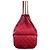 Chanel Rucksack aus gestepptem Lammleder in Rot - Ansicht 9