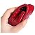 Borsa Chanel Classic Flap in vernice rossa Rosso - vista 13
