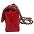Borsa Chanel Classic Flap in vernice rossa Rosso - vista 4