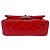 Borsa Chanel Classic Flap in vernice rossa Rosso - vista 7