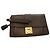 Salvatore Ferragamo Ferragamo Valeria Mazza Runway Clutch Marrone chiaro