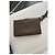 Salvatore Ferragamo Ferragamo Valeria Mazza Runway Clutch Marrone chiaro - vista 6