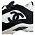 Timeless Chanel CC Logo Canvas Sneaker Weiß & Schwarz - Größe 40 Gebraucht - Ansicht 4