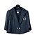Timeless Chanel Tweed-Jacke in Navy Blau 2012, Gr. 38 Gebraucht