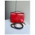 Louis Vuitton Borsa a mano in vernice rosso e tela Monogram Marrone Monogramma - vista 8
