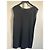 Balenciaga Top sem mangas de viscose e couro preto - vista 5